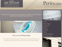 Tablet Screenshot of periolondon.co.uk